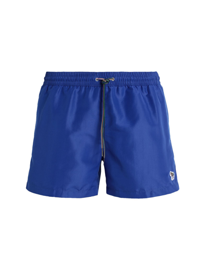 Paul Smith Swim Trunks In Blue