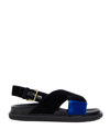 Marni Sandals In Dark Blue