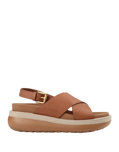 See By Chloé Sandals In Brown