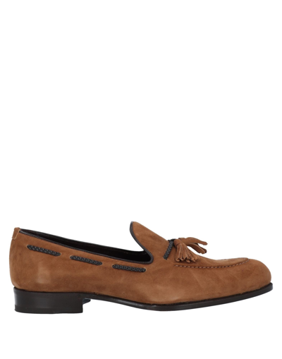 Lidfort Loafers In Tan