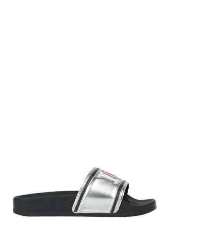 Dolce & Gabbana Kids' Sandals In Silver
