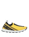 Dolce & Gabbana Kids' Sneakers In Yellow