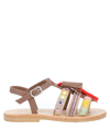 Oca-loca Kids' Sandals In Cocoa