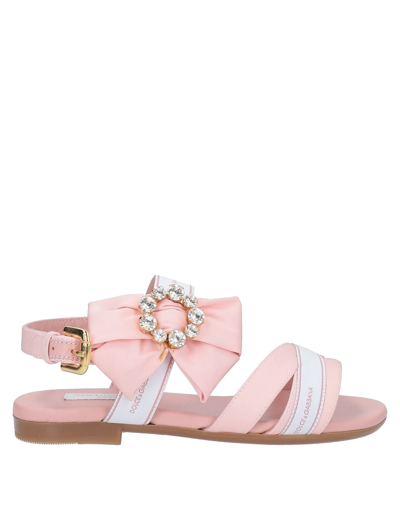Dolce & Gabbana Kids' Sandals In Pink