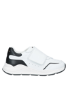 Dolce & Gabbana Daymaster Leather Sneakers In White