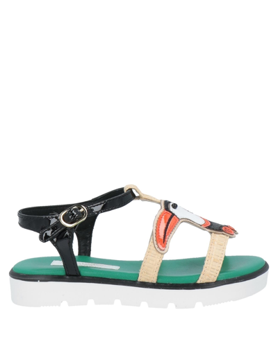Dolce & Gabbana Kids' Sandals In Beige