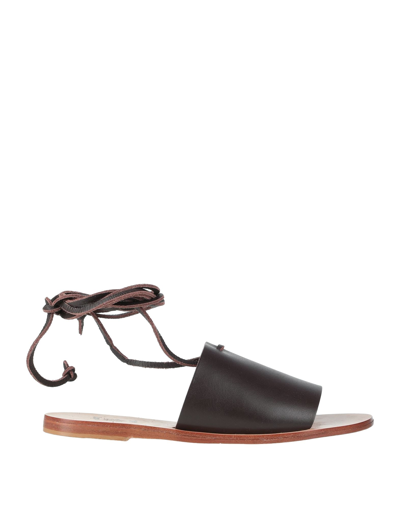Vint Age Sandals In Brown