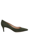 Gianvito Rossi Pumps In Dark Green