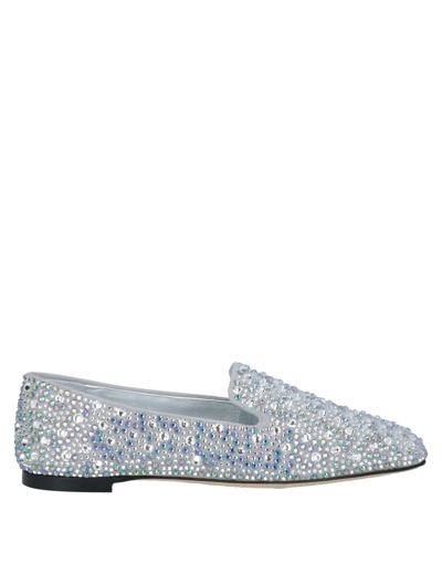 Giuseppe Zanotti Loafers In Grey