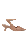 Vic Matie Vic Matiē Woman Pumps Blush Size 6 Soft Leather In Pink