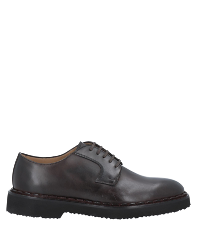 Stefano Branchini Lace-up Shoes In Dark Brown