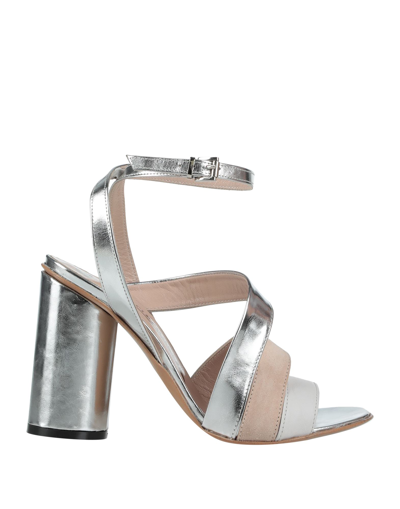 Fiorifrancesi Sandals In Silver