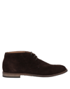 Boemos Ankle Boots In Dark Brown