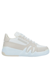 Giuseppe Zanotti Sneakers In Beige