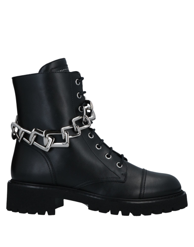 Giuseppe Zanotti Ankle Boots In Black