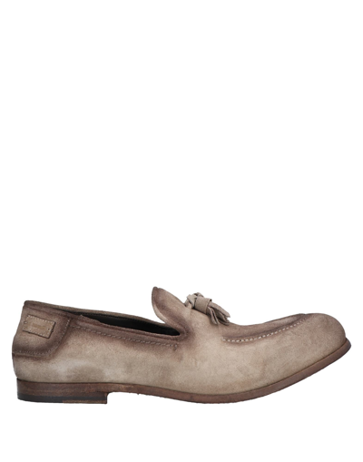 Le Ruemarcel Loafers In Khaki