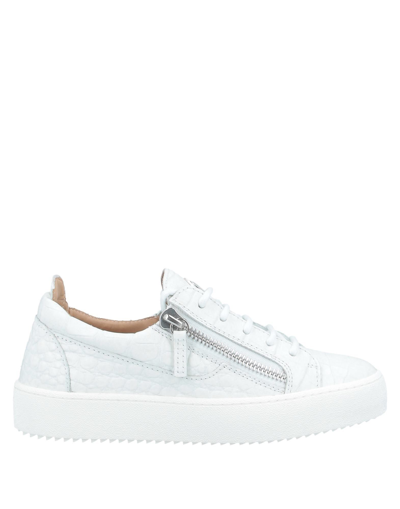 Giuseppe Zanotti Sneakers In White