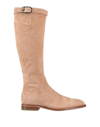 Sergio Rossi Knee Boots In Blush