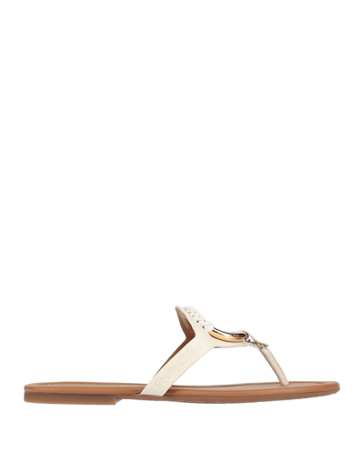 See By Chloé Open-toe Leather Sandals In Ivory