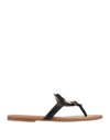 See By Chloé Toe Strap Sandals In Black