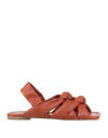 Vic Matie Sandals In Brown