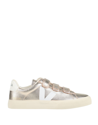 Veja Sneakers In Gold