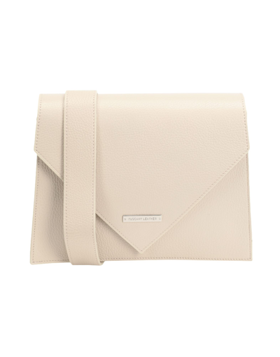 Tuscany Leather Handbags In White
