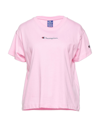 Champion T-shirts In Pink