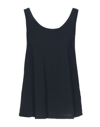 Alpha Studio Tank Tops In Black