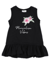 Monnalisa Kids' T-shirts In Black