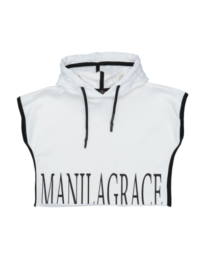 Manila Grace Kids' Sweatshirts In White