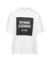 OPENING CEREMONY OPENING CEREMONY MAN T-SHIRT WHITE SIZE M COTTON