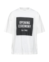 Opening Ceremony White Box Logo T-shirt In White