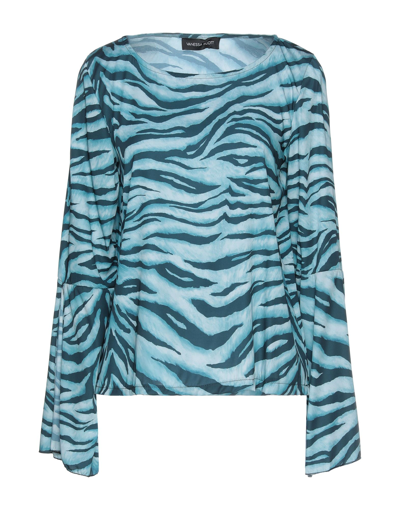Vanessa Scott Blouses In Blue