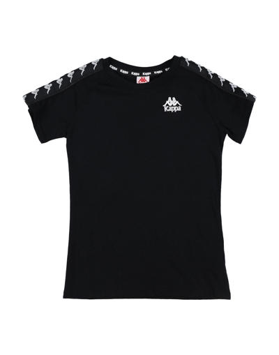 Kappa Kids' T-shirts In Black