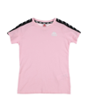 Kappa Kids' T-shirts In Pink