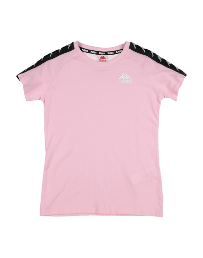 Kappa Kids' T-shirts In Pink