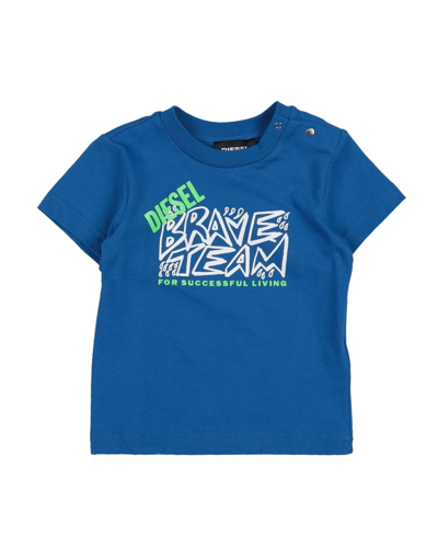 Diesel Kids' T-shirts In Blue