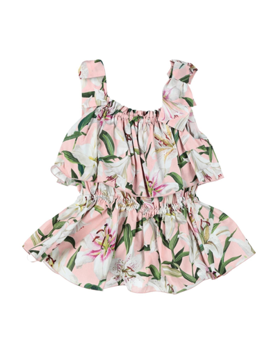 Dolce & Gabbana Kids' Blouses In Pink