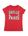 Gaelle Paris Kids' T-shirts In Red