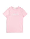 Gaudì Kids' T-shirts In Pink