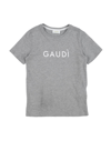 Gaudì Kids' T-shirts In Grey