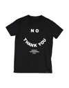 Daniele Alessandrini Kids' T-shirts In Black