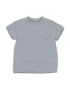Le Bebé Kids' T-shirts In Grey