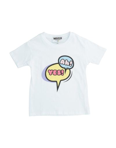 Mousse Dans La Bouche Kids' T-shirts In White