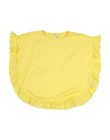 Il Gufo Kids' T-shirts In Yellow