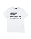 Dsquared2 T-shirts In White