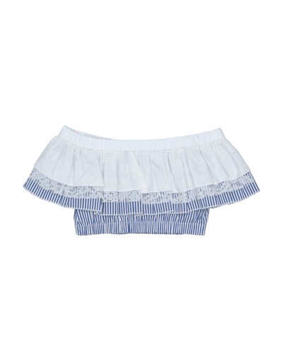 Monnalisa Kids' Blouses In Blue