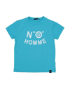 Daniele Alessandrini Kids' T-shirts In Blue