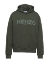 Kenzo Sweatshirts In Military Green